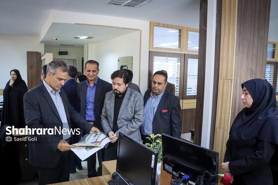 گزارش تصویری | بازدید مدیران استانی و شهری از روزنامه شهرآرا به مناسبت روز خبرنگار - ۳