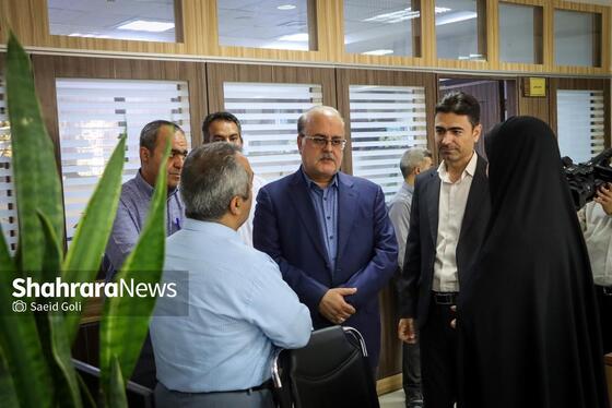 گزارش تصویری | بازدید مدیران استانی و شهری از روزنامه شهرآرا به مناسبت روز خبرنگار - ۳