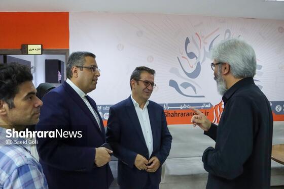 گزارش تصویری | بازدید مدیران استانی و شهری از روزنامه شهرآرا به مناسبت روز خبرنگار - ۳
