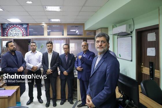 گزارش تصویری | بازدید مدیران استانی و شهری از روزنامه شهرآرا به مناسبت روز خبرنگار - ۳