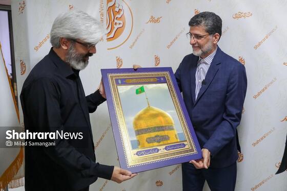 گزارش تصویری | بازدید مدیران استانی و شهری از روزنامه شهرآرا به مناسبت روز خبرنگار - ۳