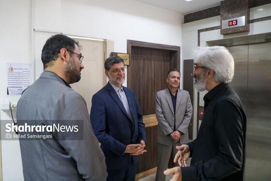 گزارش تصویری | بازدید مدیران استانی و شهری از روزنامه شهرآرا به مناسبت روز خبرنگار - ۳