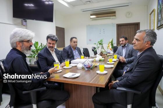 گزارش تصویری | بازدید مدیران استانی و شهری از روزنامه شهرآرا به مناسبت روز خبرنگار - ۳