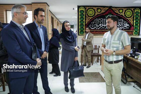 گزارش تصویری | بازدید مدیران استانی و شهری از روزنامه شهرآرا به مناسبت روز خبرنگار - ۳