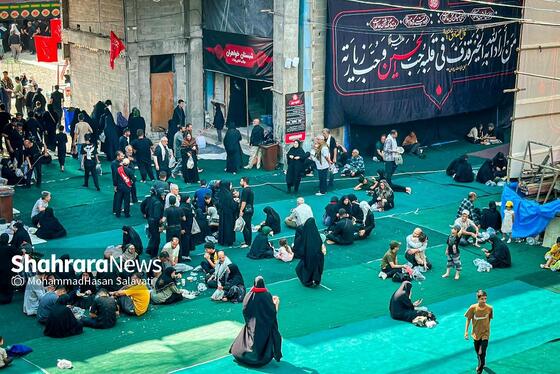 گزارش تصویری | موکب امام رضا (ع) در کربلای معلی