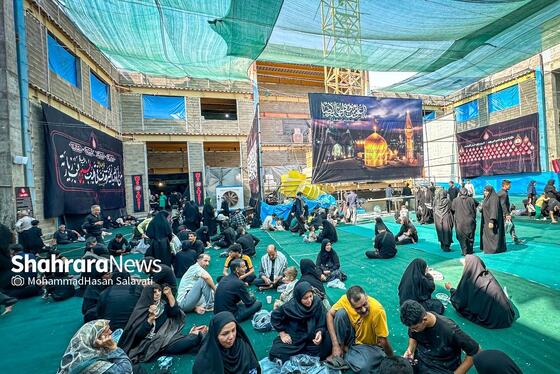 گزارش تصویری | موکب امام رضا (ع) در کربلای معلی
