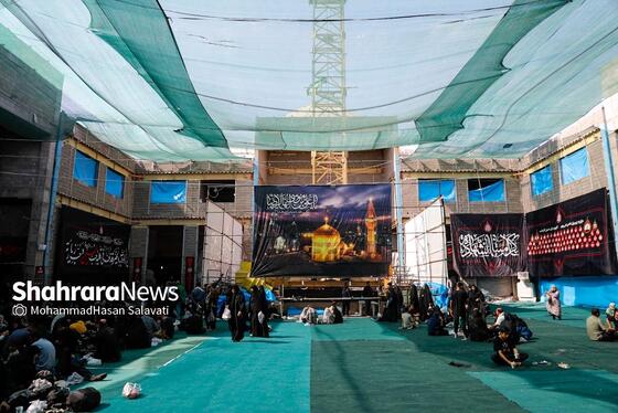 گزارش تصویری | موکب امام رضا (ع) در کربلای معلی