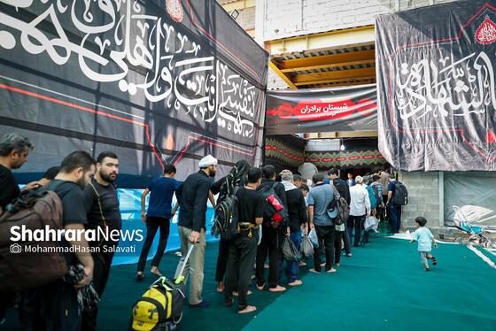 گزارش تصویری | موکب امام رضا (ع) در کربلای معلی