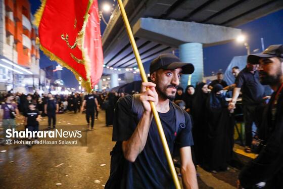 گزارش تصویری | آغاز حرکت زائران پیاده از نجف به کربلا