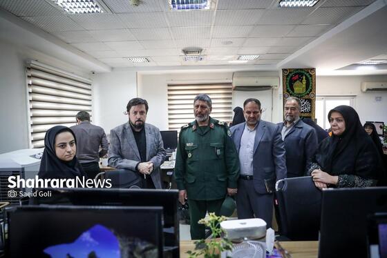 گزارش تصویری | بازدید مدیران استانی و شهری از روزنامه شهرآرا به مناسبت روز خبرنگار