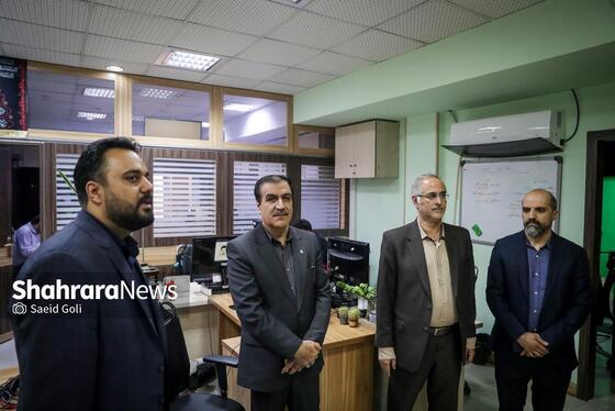 گزارش تصویری | بازدید مدیران استانی و شهری از روزنامه شهرآرا به مناسبت روز خبرنگار