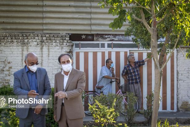 دیوار حائل شهرک پردیس و شهرک شهید بهشتی مشهد تخریب شد