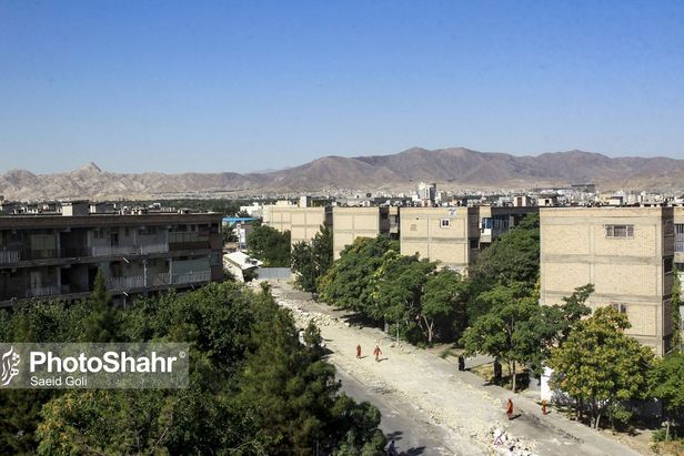 دیوار حائل شهرک پردیس و شهرک شهید بهشتی مشهد تخریب شد