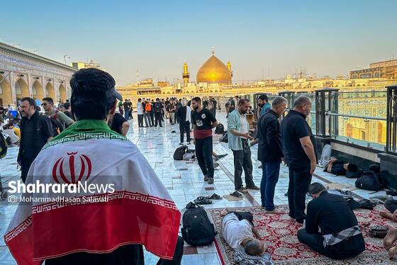گزارش تصویری | حرم مطهر حضرت امام علی علیه السلام در آستانه اربعین حسینی