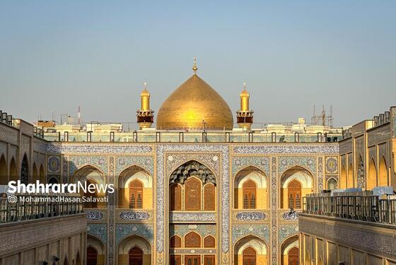 گزارش تصویری | حرم مطهر حضرت امام علی علیه السلام در آستانه اربعین حسینی
