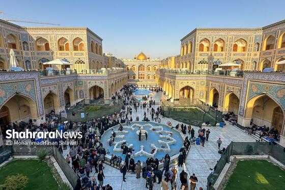 گزارش تصویری | حرم مطهر حضرت امام علی علیه السلام در آستانه اربعین حسینی