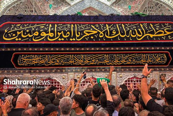 گزارش تصویری | حرم مطهر حضرت امام علی علیه السلام در آستانه اربعین حسینی