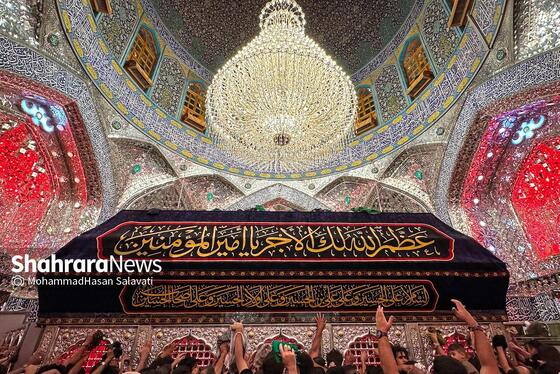 گزارش تصویری | حرم مطهر حضرت امام علی علیه السلام در آستانه اربعین حسینی