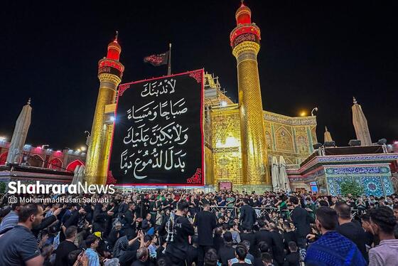 گزارش تصویری | حرم مطهر حضرت امام علی علیه السلام در آستانه اربعین حسینی