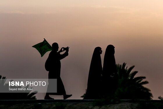 قدم قدم تا حسین(ع) | پیاده روی زائران اربعین از مسیر طریق العلما
