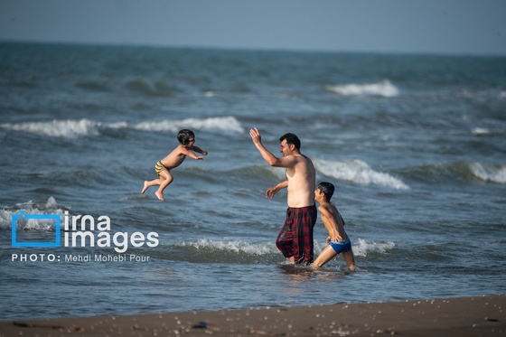 گزارش تصویری | دریای خزر؛ نگین شمال