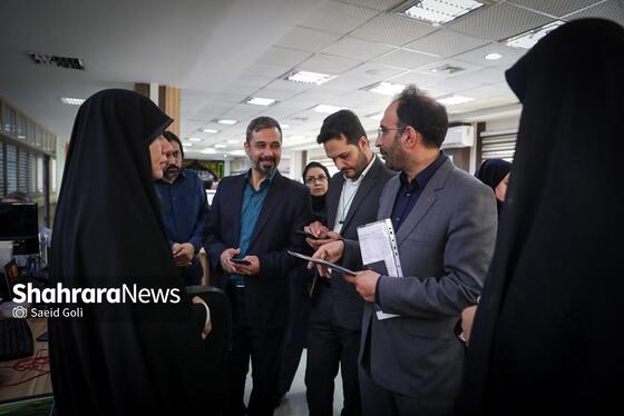 گزارش تصویری | ادامه بازدید مدیران استانی و شهری از موسسه فرهنگی شهرآرا به مناسبت روز خبرنگار