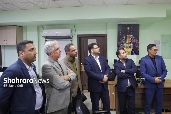 گزارش تصویری | ادامه بازدید مدیران استانی و شهری از موسسه فرهنگی شهرآرا به مناسبت روز خبرنگار