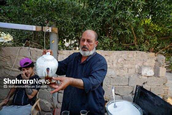 گزارش تصویری | زائران پیاده اربعین در طریق العلماء