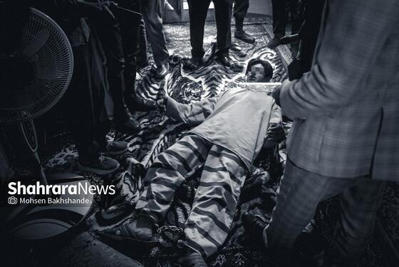 بازسازی صحنه قتل توسط قاتل ۱۹ ساله در مشهد: وسوسه شیطانی مرا  به محل جنایت کشاند + تصاویر