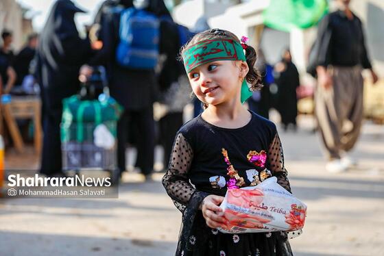 گزارش تصویری | فرشته‌های کوچک مسیر عاشقی
