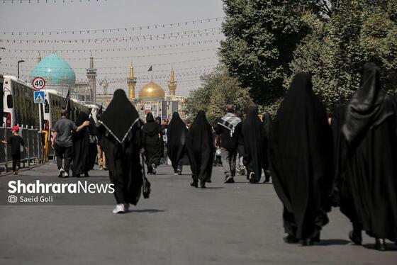 گزارش تصویری | آیین باشکوه جاماندگان اربعین در مشهد