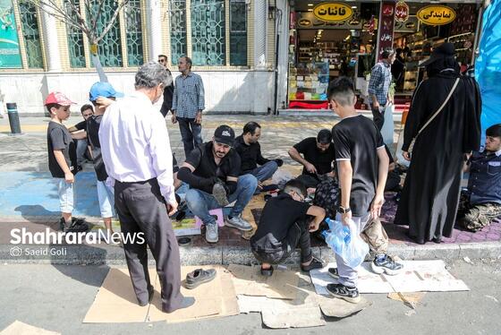 گزارش تصویری | آیین باشکوه جاماندگان اربعین در مشهد