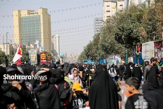 گزارش تصویری | آیین باشکوه جاماندگان اربعین در مشهد