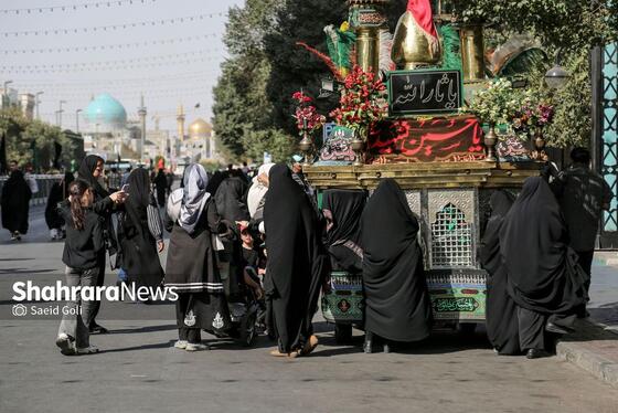 گزارش تصویری | آیین باشکوه جاماندگان اربعین در مشهد