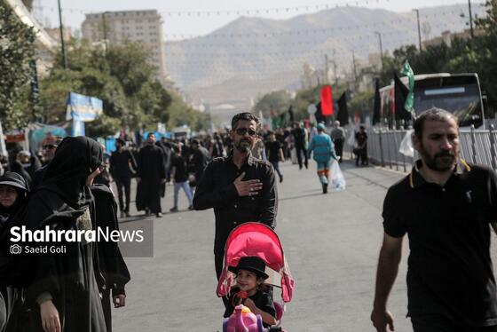 گزارش تصویری | آیین باشکوه جاماندگان اربعین در مشهد