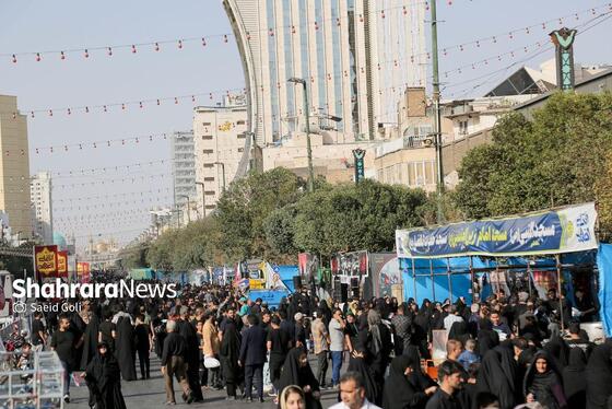 گزارش تصویری | آیین باشکوه جاماندگان اربعین در مشهد