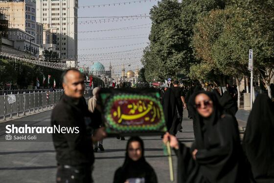 گزارش تصویری | آیین باشکوه جاماندگان اربعین در مشهد