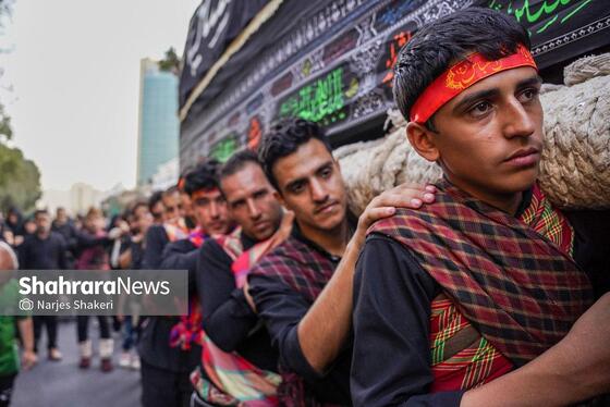 گزارش تصویری | مراسم جاماندگان اربعین حسینی در مشهد