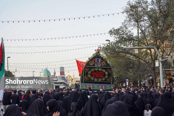 گزارش تصویری | مراسم جاماندگان اربعین حسینی در مشهد