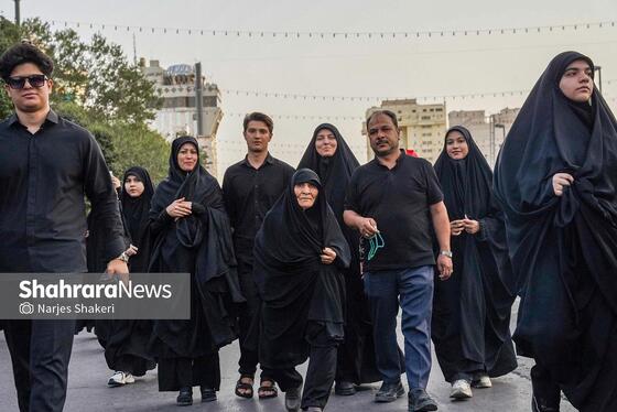 گزارش تصویری | مراسم جاماندگان اربعین حسینی در مشهد