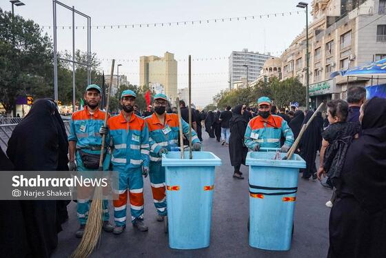 گزارش تصویری | مراسم جاماندگان اربعین حسینی در مشهد