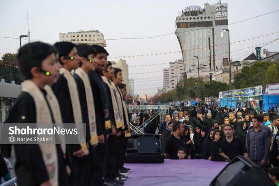 گزارش تصویری | مراسم جاماندگان اربعین حسینی در مشهد