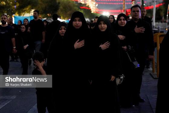 گزارش تصویری | مراسم جاماندگان اربعین حسینی در مشهد