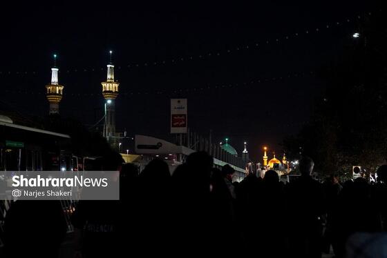 گزارش تصویری | مراسم جاماندگان اربعین حسینی در مشهد
