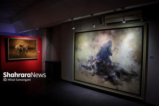 گزارش تصویری | نمایشگاه عاشورایی «رستاخیز»