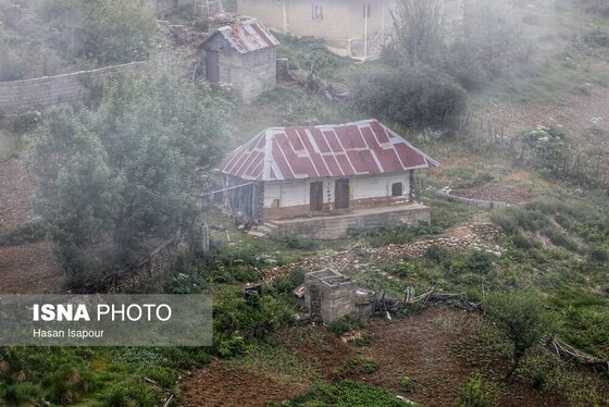 ایران زیباست | روستای «اِسپِرِز» سوادکوه بر فراز ابر‌ها