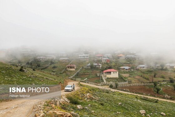 ایران زیباست | روستای «اِسپِرِز» سوادکوه بر فراز ابر‌ها