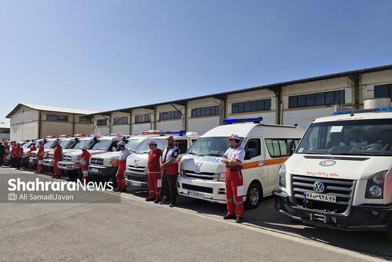 طرح خدمت‌رسانی به زائران پیاده امام‌رضا(ع) ویژه دهه پایانی ماه صفر در مشهد آغاز شد (۲۷ مرداد ۱۴۰۴) + فیلم و عکس