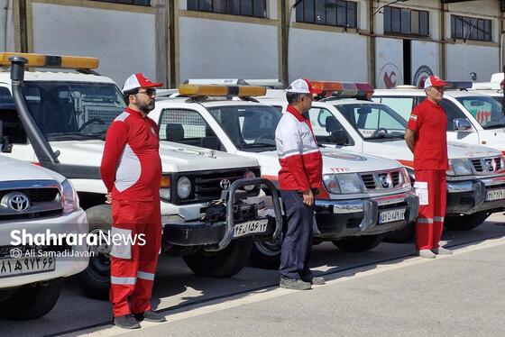 طرح خدمت‌رسانی به زائران پیاده امام‌رضا(ع) ویژه دهه پایانی ماه صفر در مشهد آغاز شد (۲۷ مرداد ۱۴۰۴) + فیلم و عکس