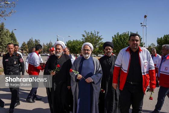 گزارش تصویری |طرح خدمت‌رسانی به زائران پیاده امام‌رضا(ع) ویژه دهه پایانی ماه صفر در مشهد